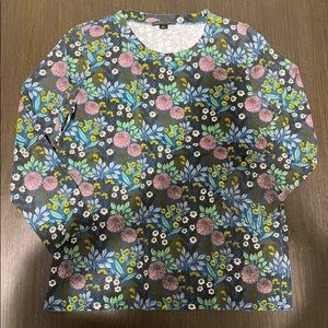 J. Crew Floral T-Shirt
